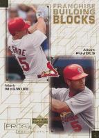 2001 Upper Deck Pros & Prospects Franchise Building Blocks #F18 Albert Pujols/Mark McGwire Baseball Card
