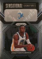 2022 Panini Prizm Sensational Signatures #SSJK Jonathan Kuminga Basketball Card