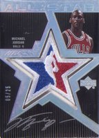 2007 Upper Deck Black All-Star Autographs #MJ Michael Jordan Basketball Card
