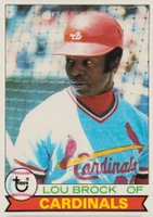 1979 Topps #665 Lou Brock Baseball Card