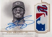 2020 Topps Dynasty Autographed Patch #KG6 Ken Griffey Jr. Gold 1/1 Baseball Card