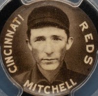 1910 Sweet Caporal Pins # Mike Mitchell Baseball Card