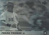1992 Upper Deck MVP Holograms #52 Frank Thomas Baseball Card
