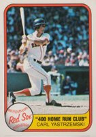 1981 Fleer #638 Carl Yastrzemski Baseball Card