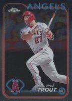 2024 Topps Chrome #200 Mike Trout Baseball Card