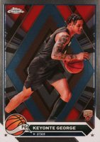 2023 Topps Chrome #153 Keyonte George Basketball Card