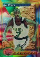 1993 Finest #88 Dee Brown Refractor Basketball Card
