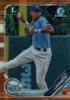 2019 Bowman Draft #BDC66 Greg Jones Chrome-Orange Refractor Baseball Card