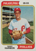 1974 Topps #642 Terry Harmon Baseball Card