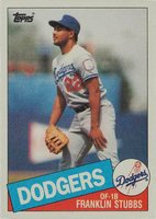 1985 Topps #506 Franklin Stubbs Baseball Card