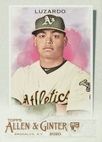 2020 Topps Allen & Ginter #235 Jesus Luzardo Baseball Card