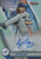 2019 Bowman's Best Best of 2019 Autographs #B19DM Dustin May Refractor Baseball Card