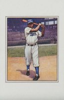 1989 Bowman Inserts # Jackie Robinson 1950 Reprint Baseball Card