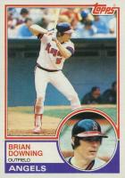 1983 Topps #442 Brian Downing Baseball Card