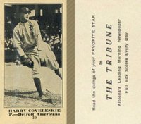 1916 Altoona Tribune #39 Harry Coveleski Correct spell Coveleski Baseball Card