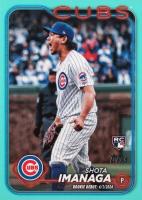 2024 Topps Update #US281 Shota Imanaga Aqua Baseball Card