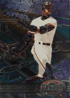 1997 Metal Universe #242 Barry Bonds Baseball Card