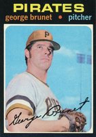 1971 Topps #73 George Brunet Baseball Card