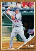 2011 Topps Heritage Minor League Edition #44 Mike Trout Baseball Card