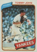 1980 Topps #690 Tommy John Baseball Card