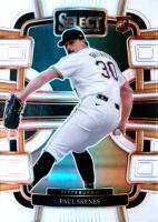 2024 Panini Select Concourse #1 Paul Skenes White Prizm Baseball Card