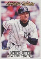 1998 Ultra Artistic Talents #6 Derek Jeter Baseball Card
