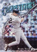 1997 Finest Embossed #310 Derek Jeter Refractor Baseball Card