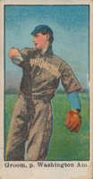 1909 American Caramel # Bob Groom Baseball Card