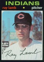 1971 Topps #727 Ray Lamb Short Print Baseball Card