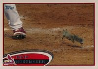2012 Topps #93 Skip Schumaker Rally Squirrel Baseball Card