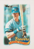 1989 Topps Mini League Leaders #59 Robin Yount Baseball Card