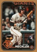 2024 Topps #458 Wade Meckler Gold Baseball Card