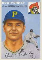 1954 Topps #202 Bob Purkey Baseball Card