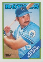 1988 Topps #638 Steve Balboni Baseball Card