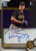 2022 Bowman Draft Chrome Draft Pick Autographs #CDARS Robby Snelling Baseball Card