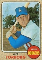 1968 Topps #492 Jeff Torborg Baseball Card