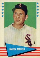 1961 Fleer #58 Marty Marion Baseball Card