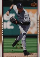 2007 Upper Deck #163 Derek Jeter Gold Baseball Card