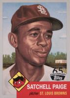 2016 Topps 65th Anniversary Buybacks #220 Satchel Paige Silver Stamp Baseball Card