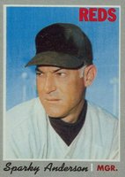 1970 Topps #181 Sparky Anderson Baseball Card