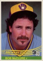 1984 Donruss #359 Bob McClure Baseball Card