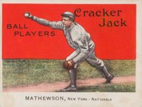1914 Cracker Jack #88 Christy Mathewson Baseball Card