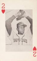 1962 Pittsburgh Exhibits # Satchel Paige 2 of Hearts Baseball Card
