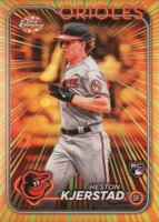 2024 Topps Chrome Radiating Rookies #RR15 Heston Kjerstad Baseball Card