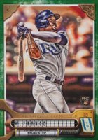 2022 Topps Gypsy Queen #299 Wander Franco Green Baseball Card