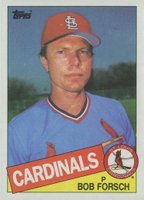 1985 Topps #631 Bob Forsch Baseball Card