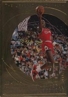 1997 Upper Deck 22K Gold Michael Jordan Experience # Game 2 1993 NBA Finals Basketball Card