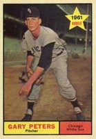 1961 Topps #303 Gary Peters Baseball Card