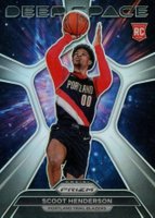 2023 Panini Prizm Deep Space #3 Scoot Henderson Silver Basketball Card