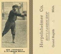 1916 Herpolsheimer Co. #37 Joe Connolly Baseball Card